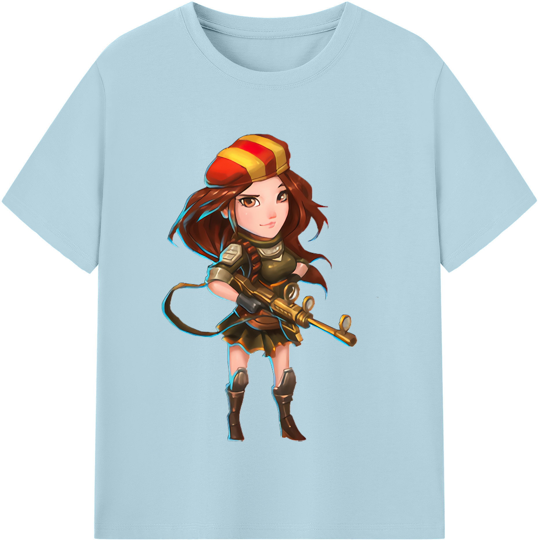 リーグ・オブ・レジェンド League of Legends LOL 綿100％半袖Tシャツ（フロントプリント）